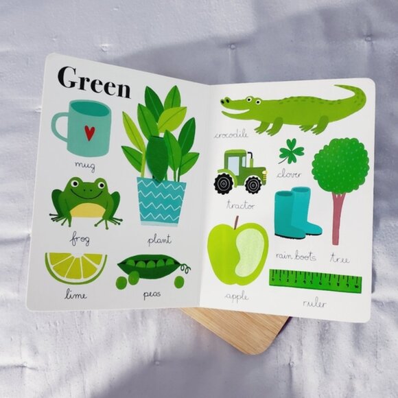 "Touch And Feel Colors" Sensory Board Book - Picture 8 of 11